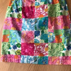 Summer flowered Lily Pulitzer skirt